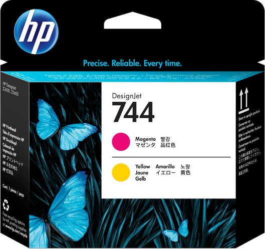 HP 744 Printhead magenta /yellow