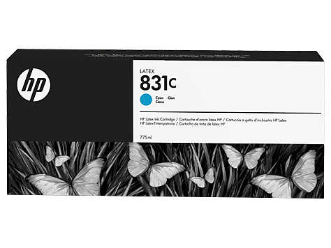 HP 831C Ink Cartridge cyan 775ml