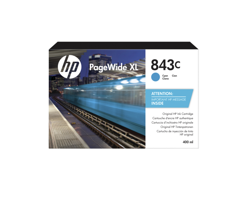 HP 843C Ink Cartridge cyan 400ml