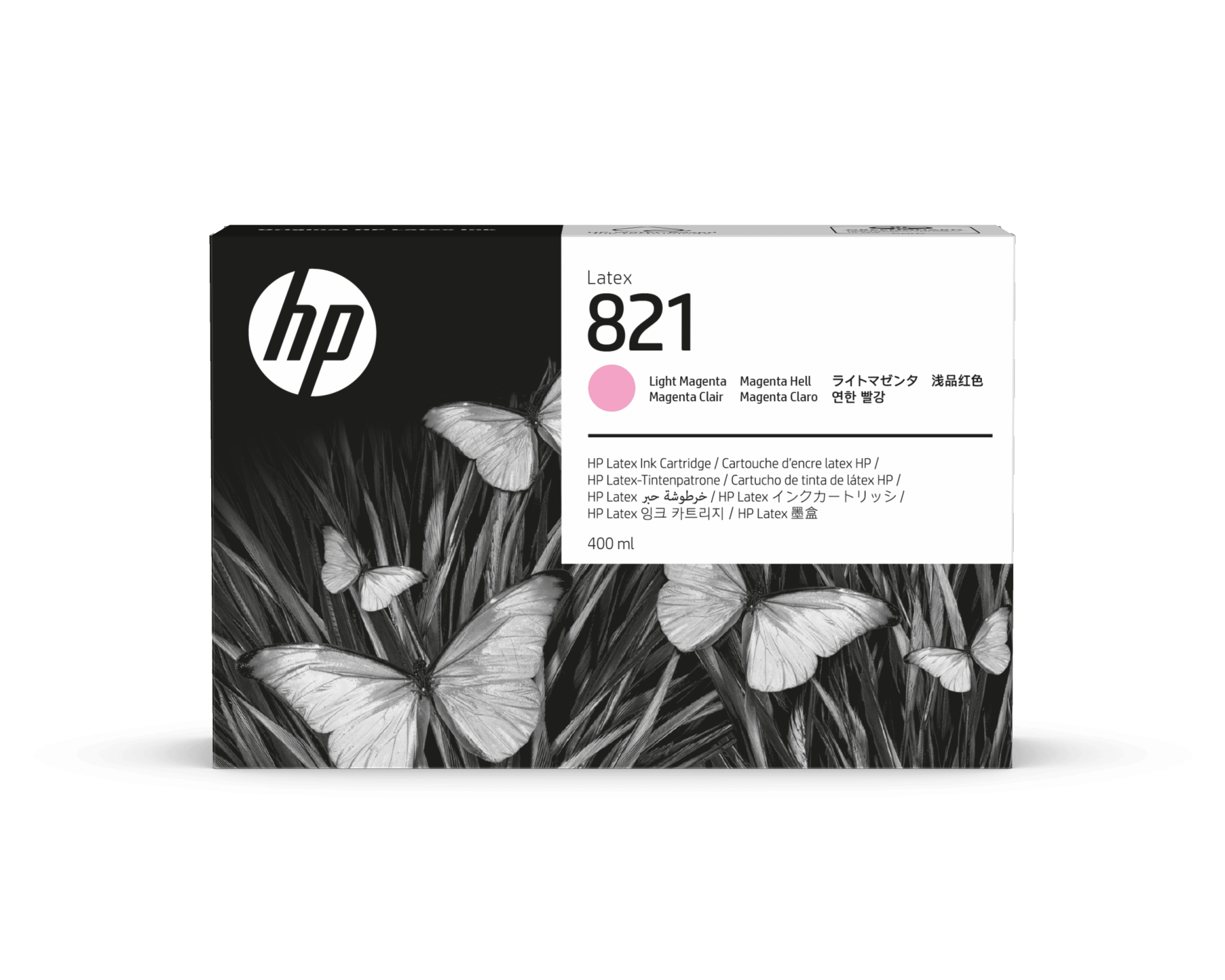 HP 821A Ink Cartridge Light Magenta 400ml