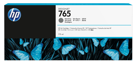 HP 765 Ink Cartridge dark grey 775ml