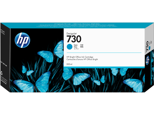 HP 730 Ink Cartridge cyan 300ml
