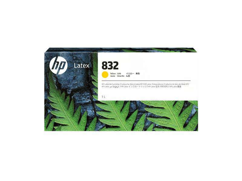 HP 832 Ink Cartridge Yellow 1000ml