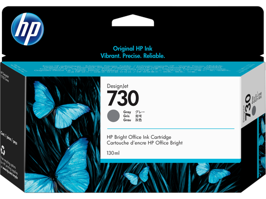 HP 730 Ink Cartridge gray 130ml