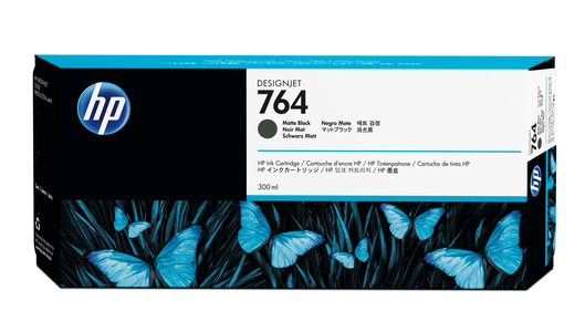 HP 764 Ink Cartridge black matt 300ml