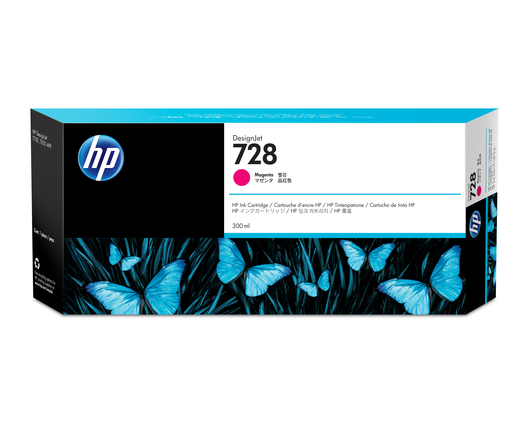HP 728 Ink Cartridge magenta 300ml