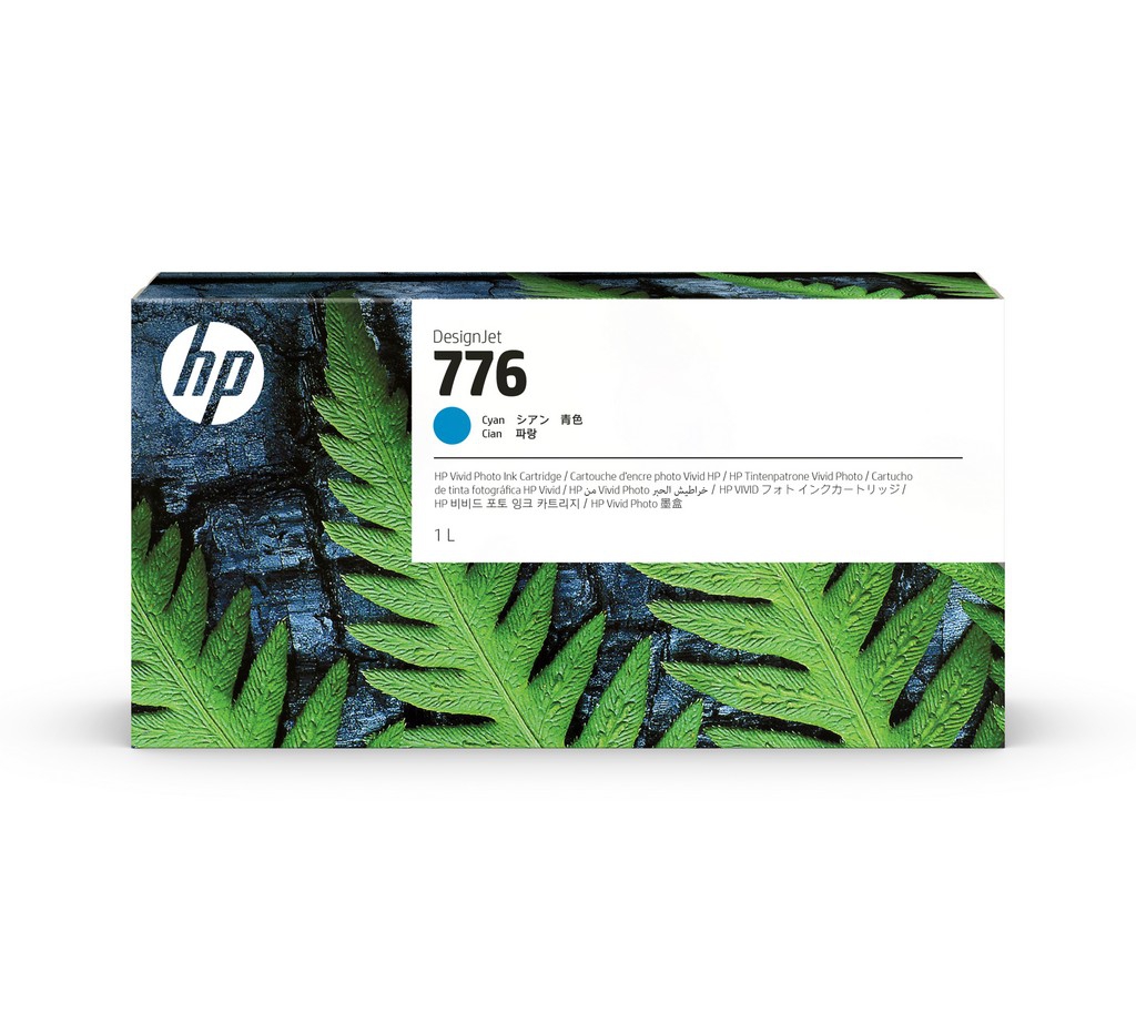 HP 776 Ink Cartridge Cyan 1000ml