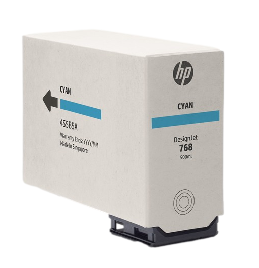 HP 768 Ink Cartridge Cyan 500ml