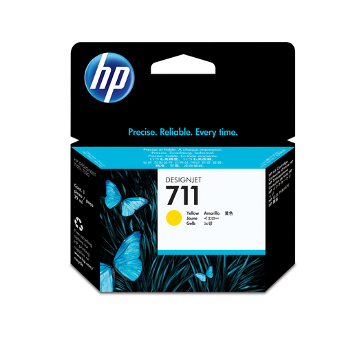 HP 711 Ink Cartridge yellow 29ml