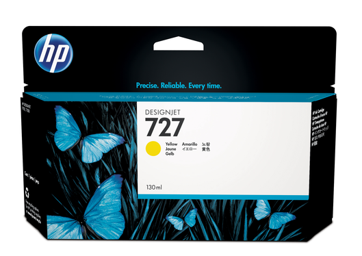 HP 727 Ink Cartridge yellow 130ml