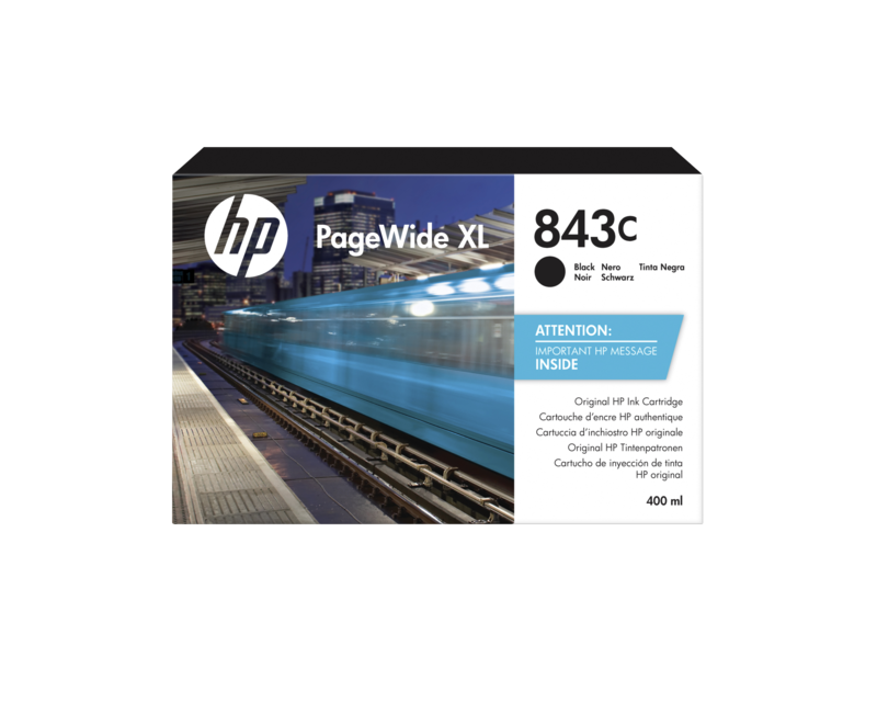 HP 843C Ink Cartridge black 400ml