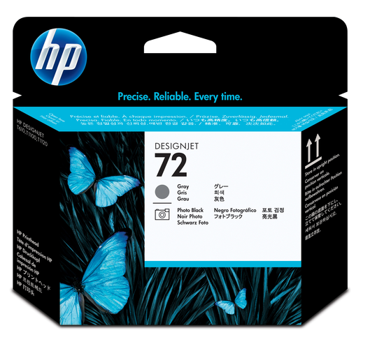 HP 72 Printhead grey /black photo