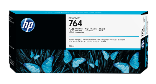 HP 764 Ink Cartridge black photo 300ml