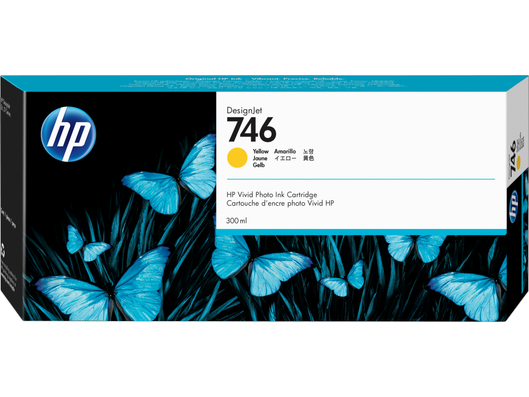 HP 746 Ink Cartridge Yellow 300ml